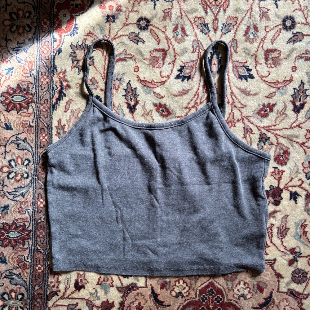 H&M Grey Crop Top
